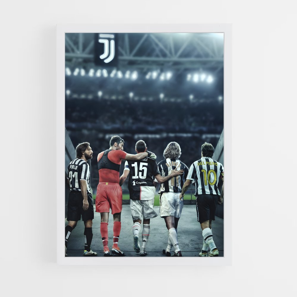 juventus-4 cadre Blanc