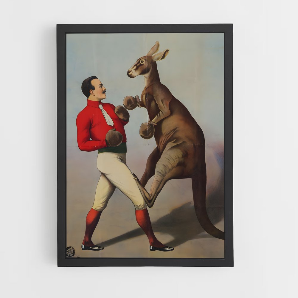 kangaroo-11 cadre Noir