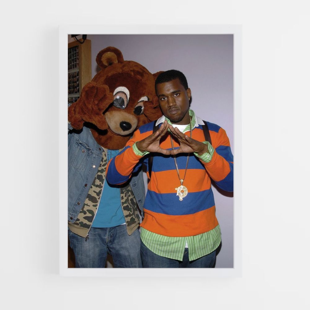 Poster L'orso Kanye West