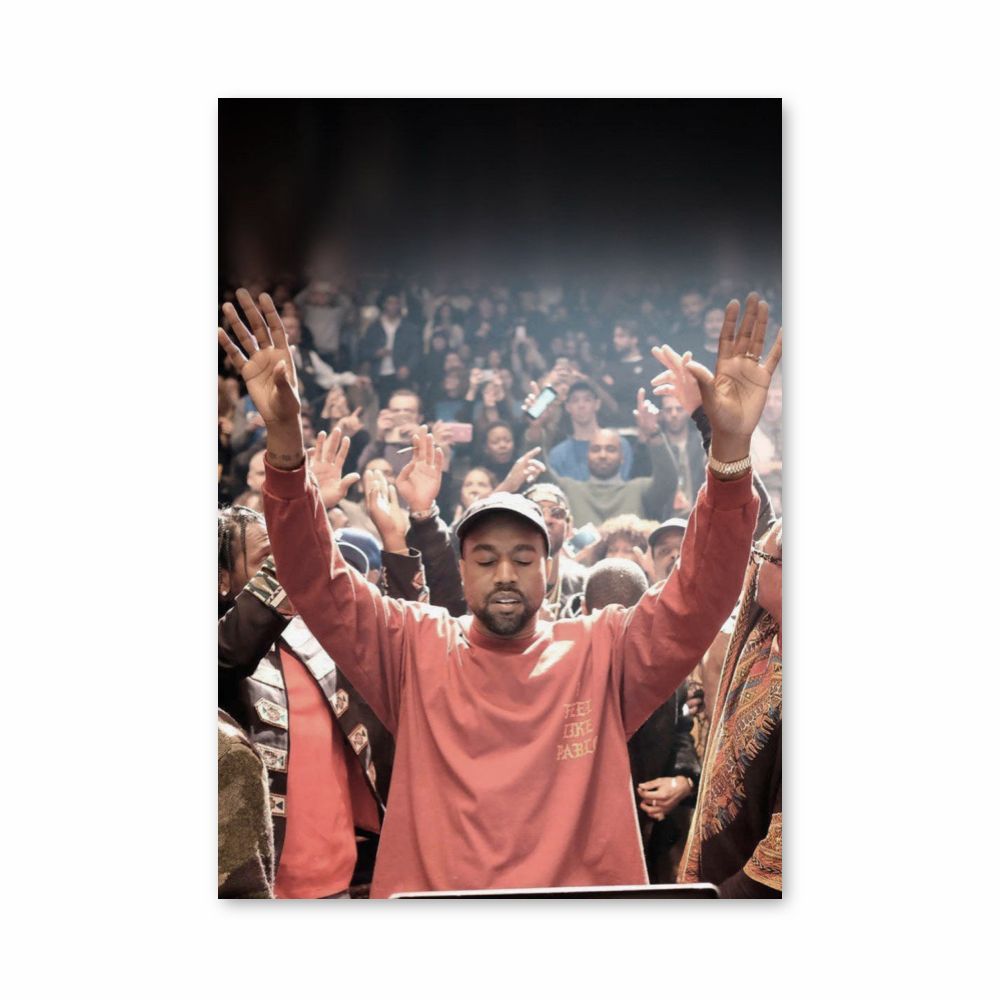 Poster di preghiera di Kanye