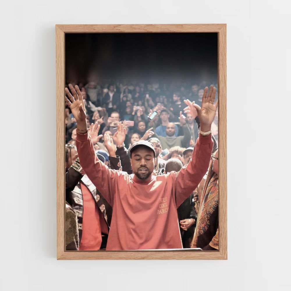 Poster di preghiera di Kanye