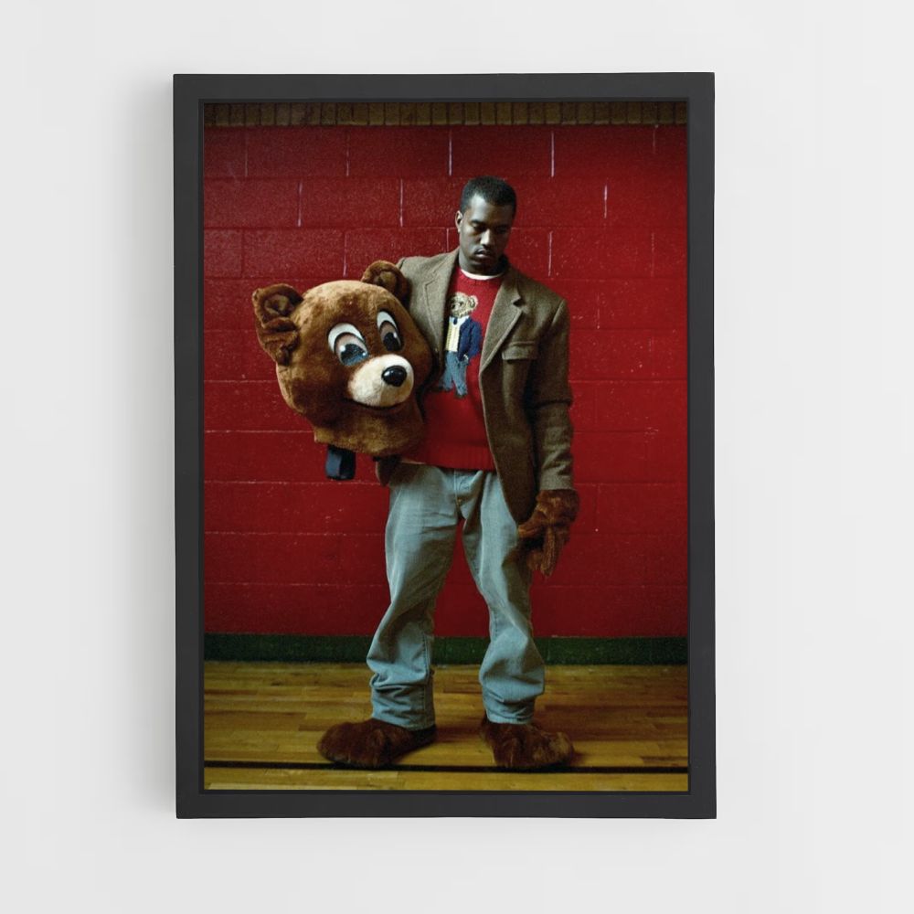 Poster La mascotte di Kanye West