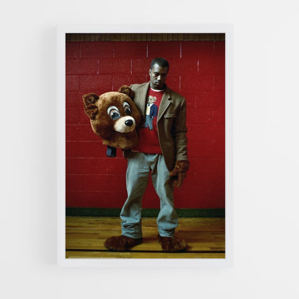 Poster La mascotte di Kanye West