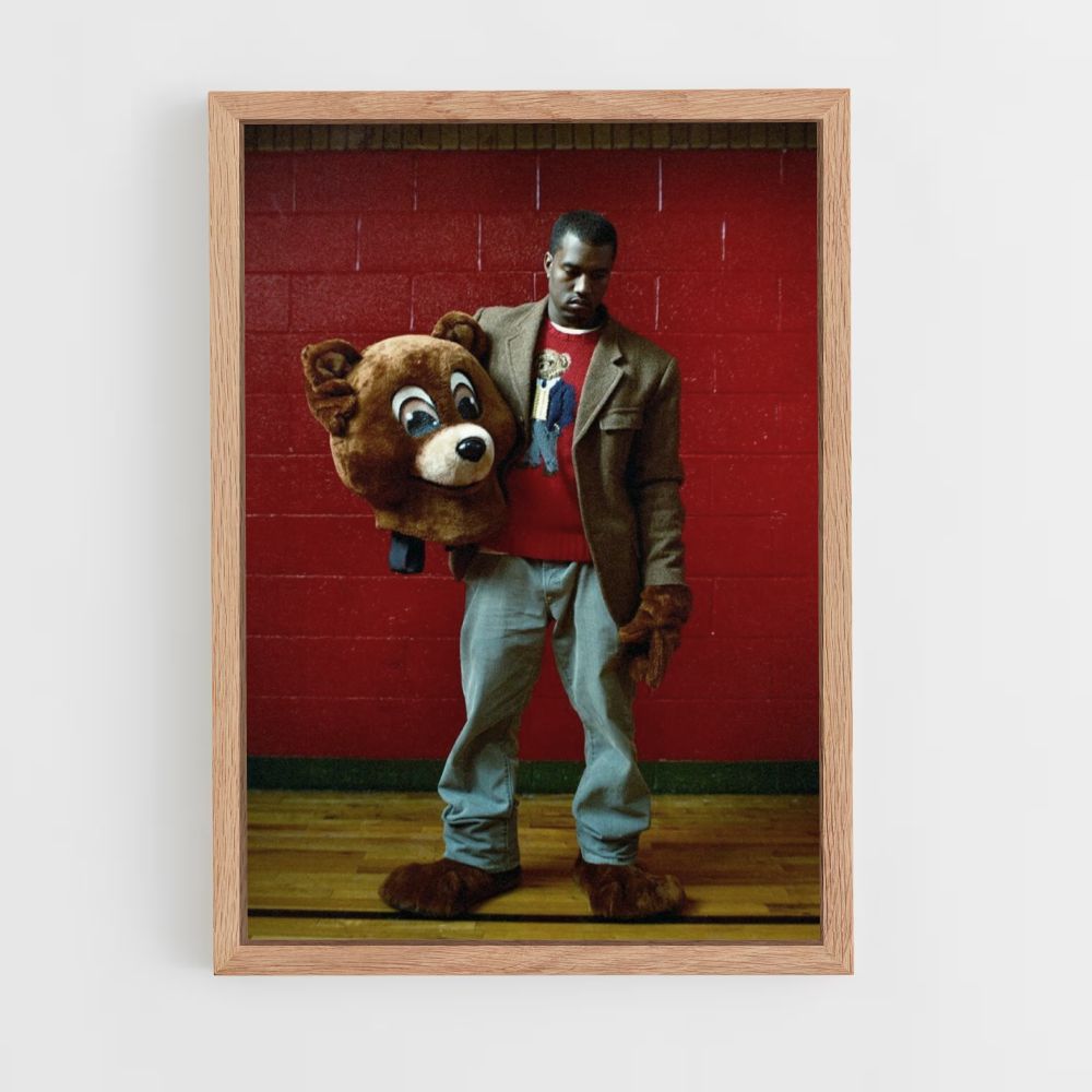 Poster La mascotte di Kanye West