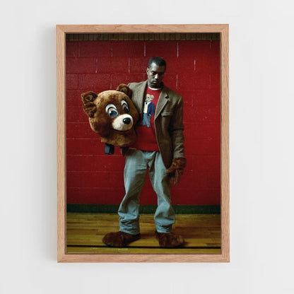 Poster La mascotte di Kanye West