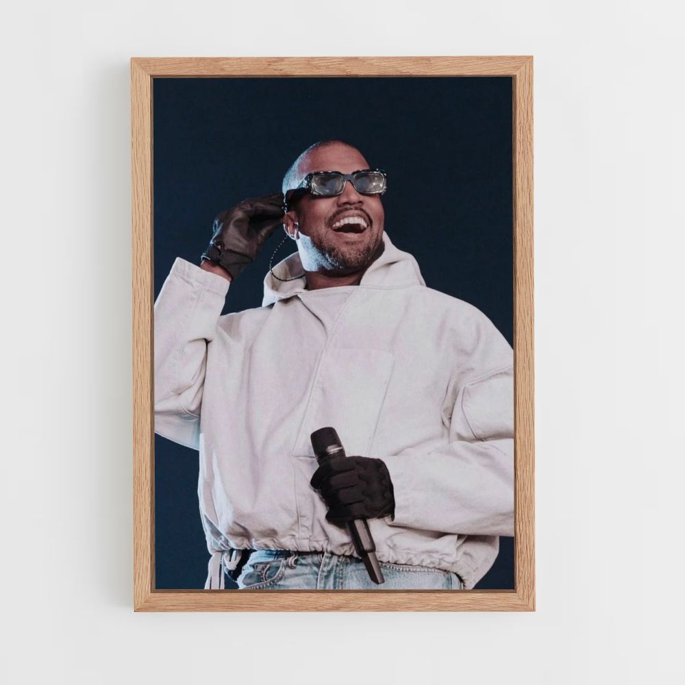 Poster Occhiali Kanye West