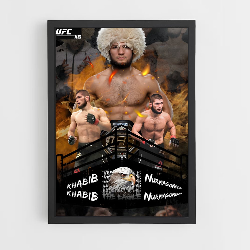 khabib-5 cadre Noir