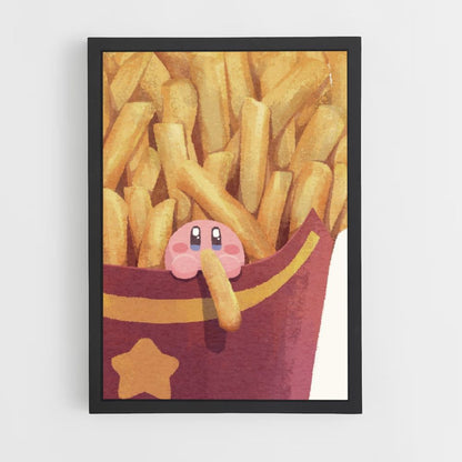 Poster Kirby patatine fritte