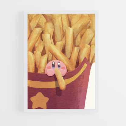 Poster Kirby patatine fritte