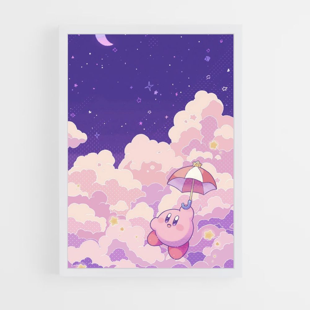 Poster Kirby Nuvole