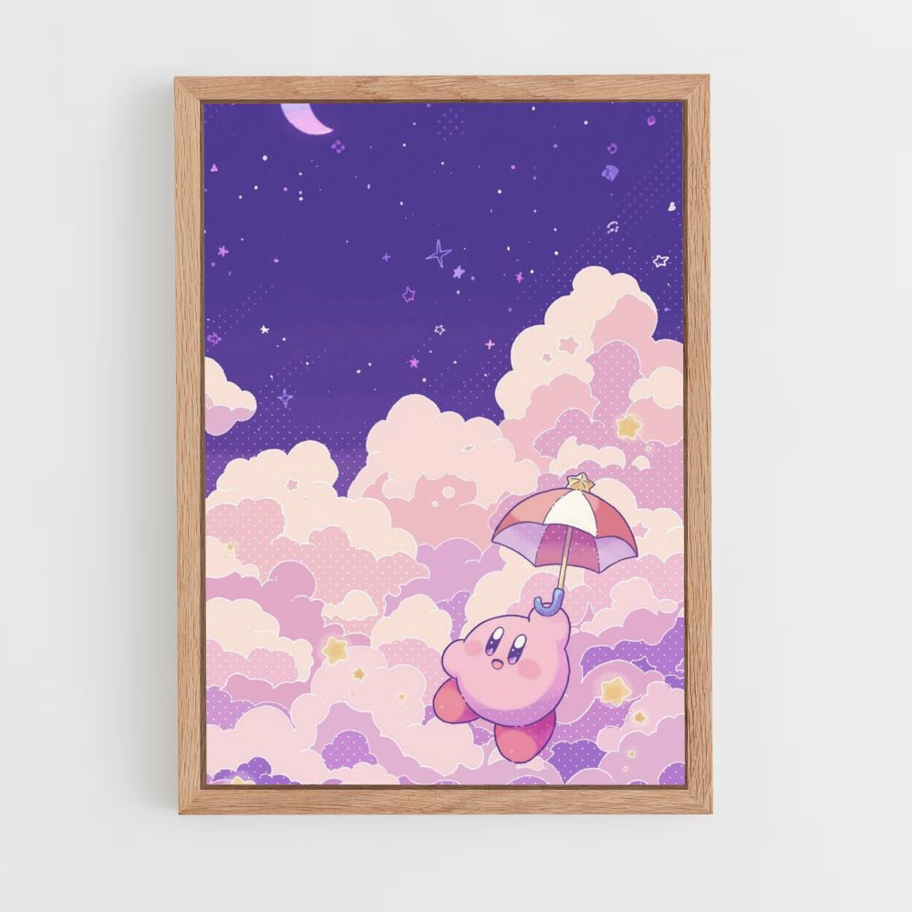 Poster Kirby Nuvole