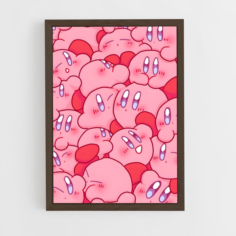 kirby-3 cadre Bois foncé