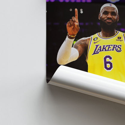 Poster del pallone di Kobe Bryant