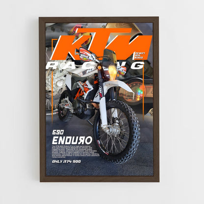ktm-7 cadre Bois foncé