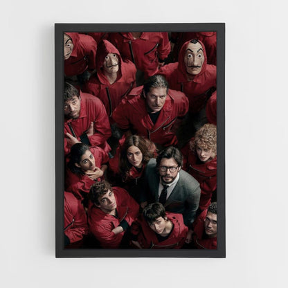 Poster Costumi La Casa de Papel