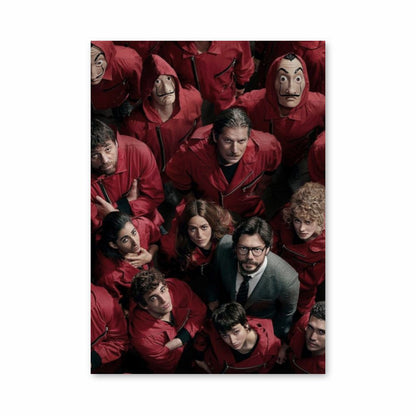 Poster Costumi La Casa de Papel