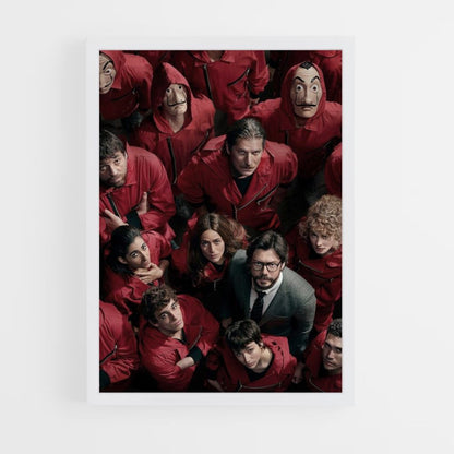 Poster Costumi La Casa de Papel