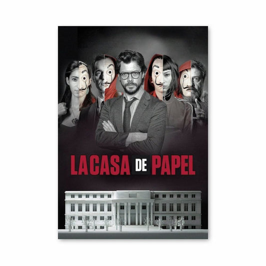 Poster Rapina alla Casa de Papel