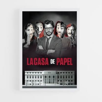 Poster Rapina alla Casa de Papel