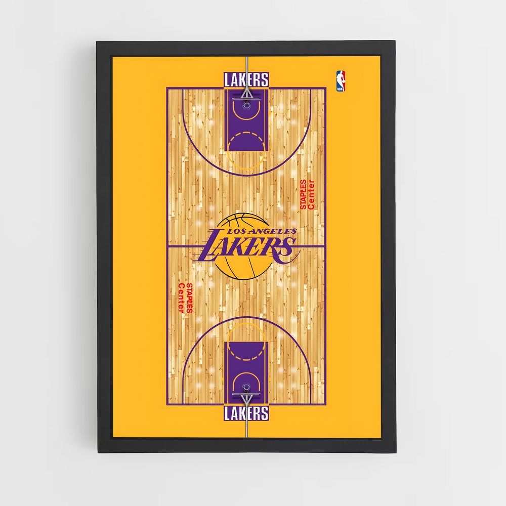lakers-3 cadre Noir