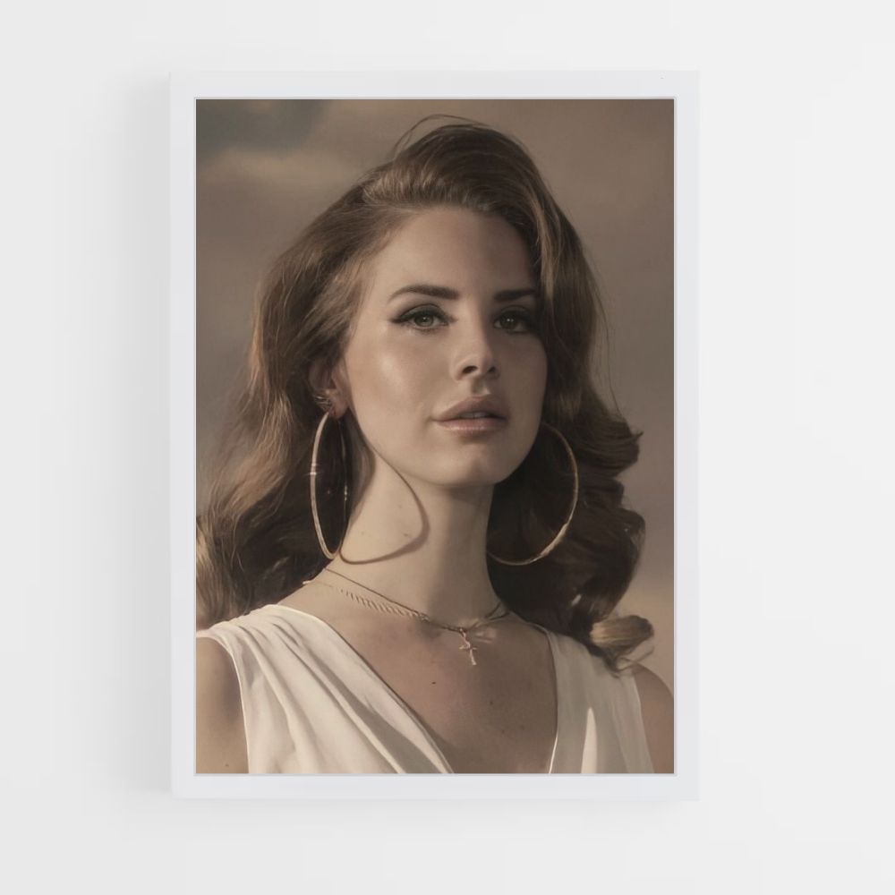 Poster Ritratto di Lana Del Ray