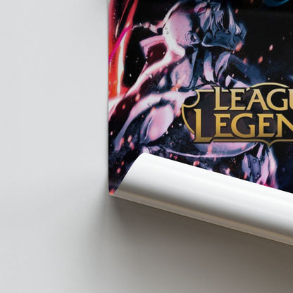 Poster League of Legends Spazio