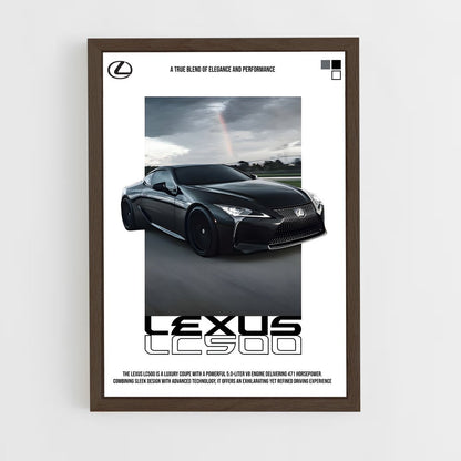 lexus-2 cadre Bois foncé