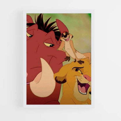 Poster Timon Poumba Simba