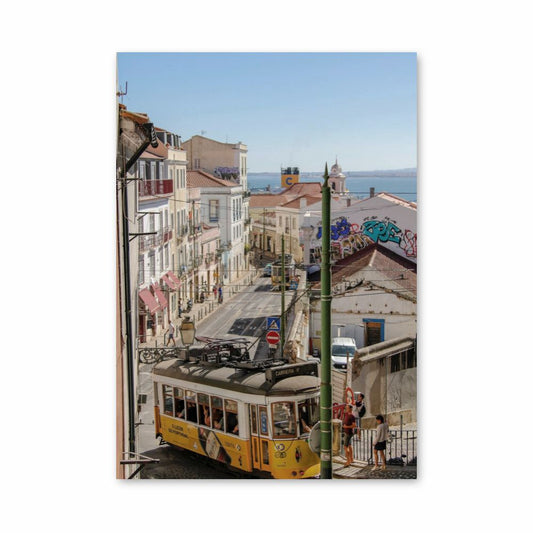 Poster Tram di Lisbona