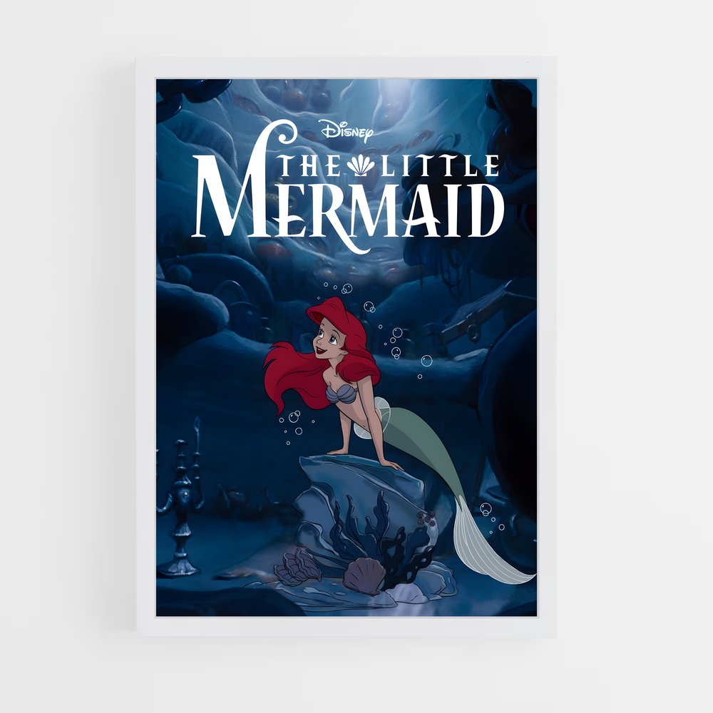 little-mermaid-3 cadre Blanc