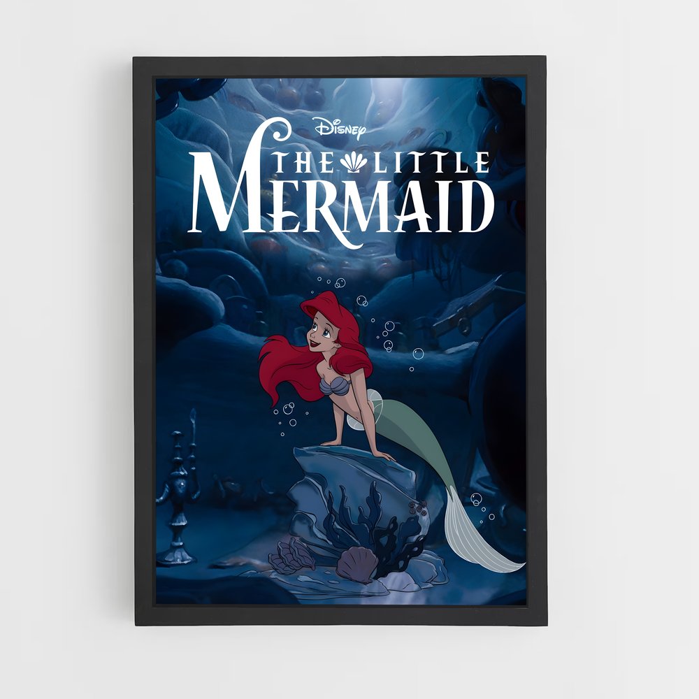 little-mermaid-3 cadre Noir