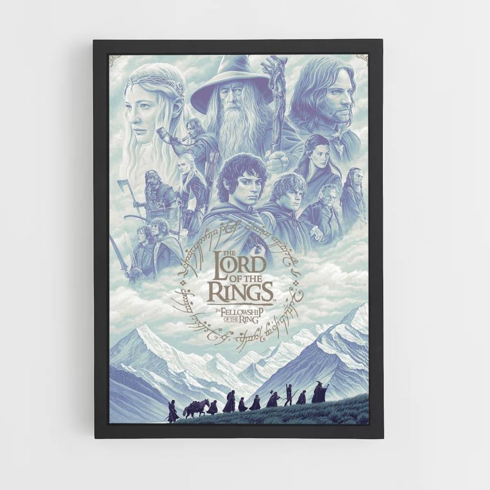 Poster LOTR Blu