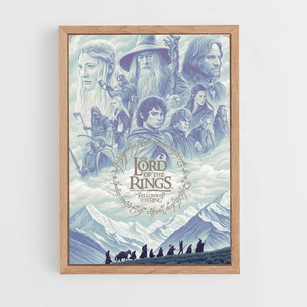 Poster LOTR Blu