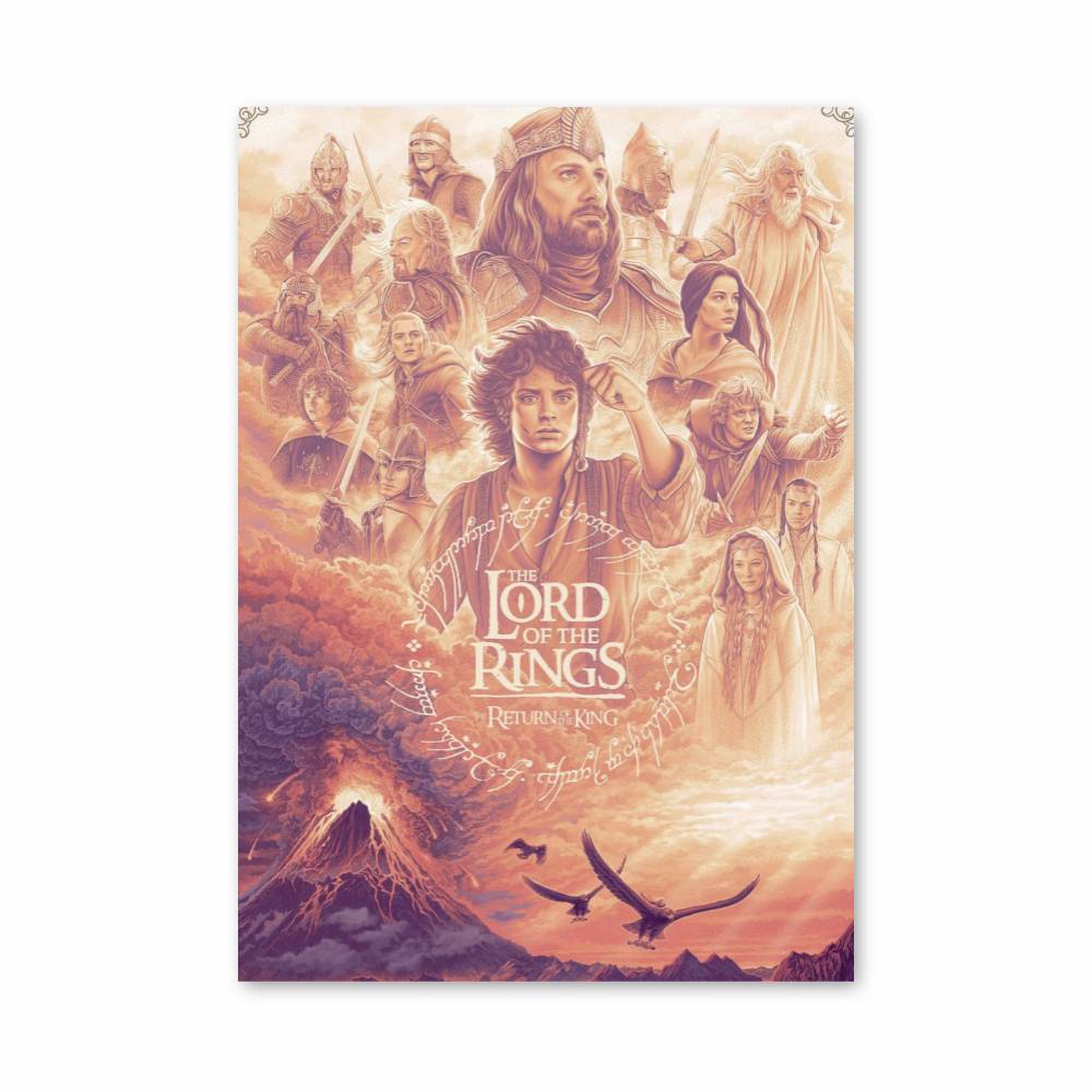 Poster LOTR Orange