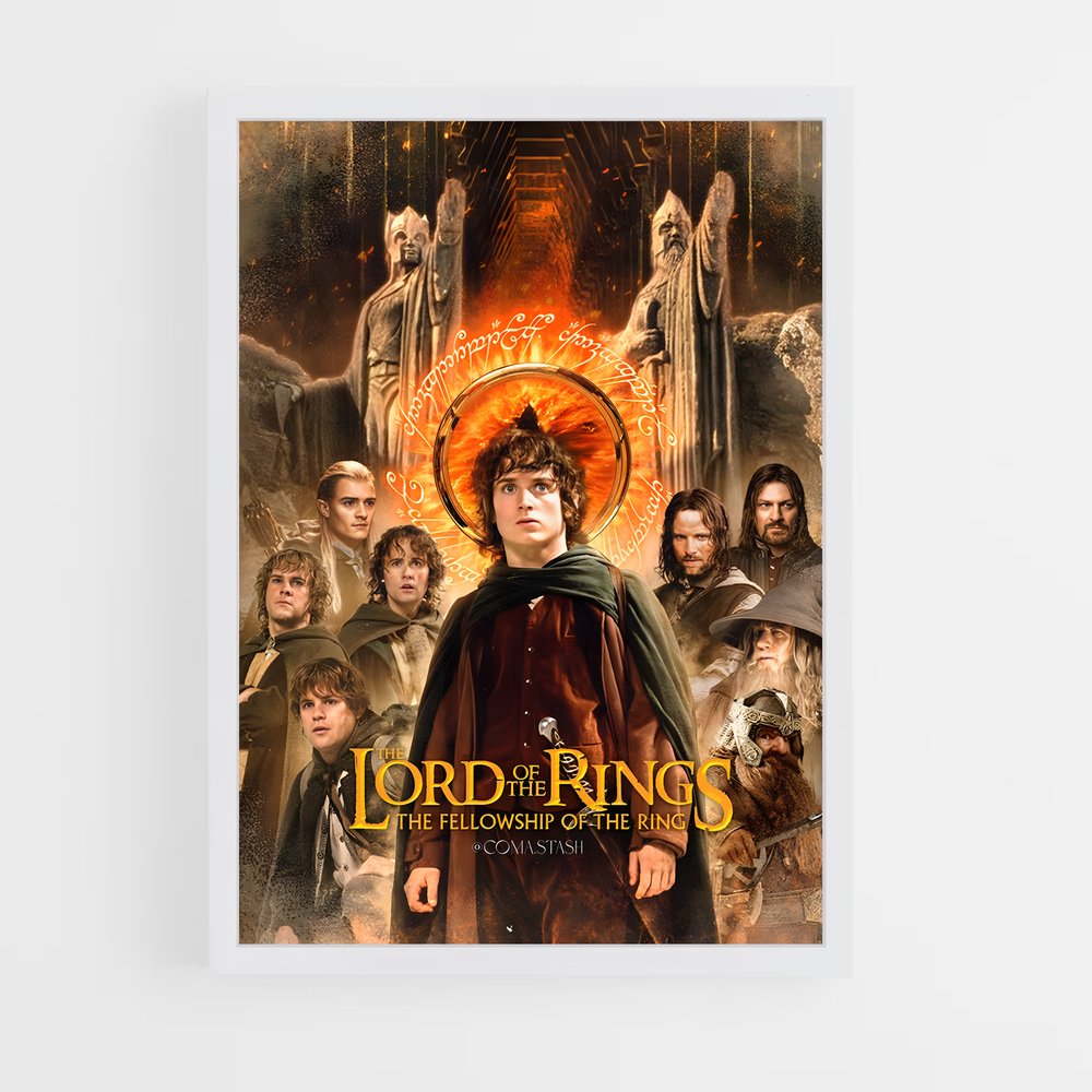lord-of-the-ring-18 cadre Blanc