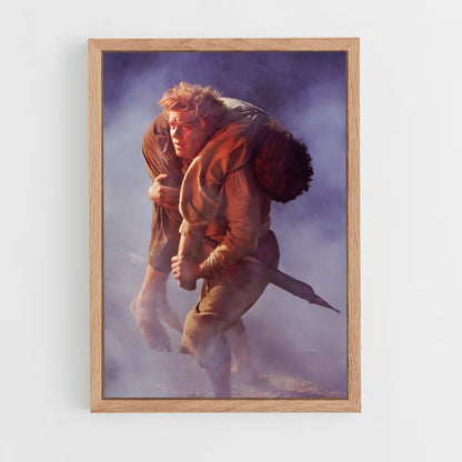 lord-of-the-ring-4 cadre Bois clair