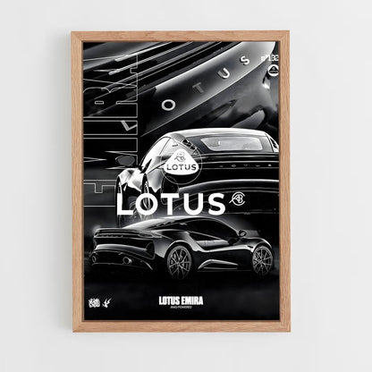 lotus-5 cadre Bois clair