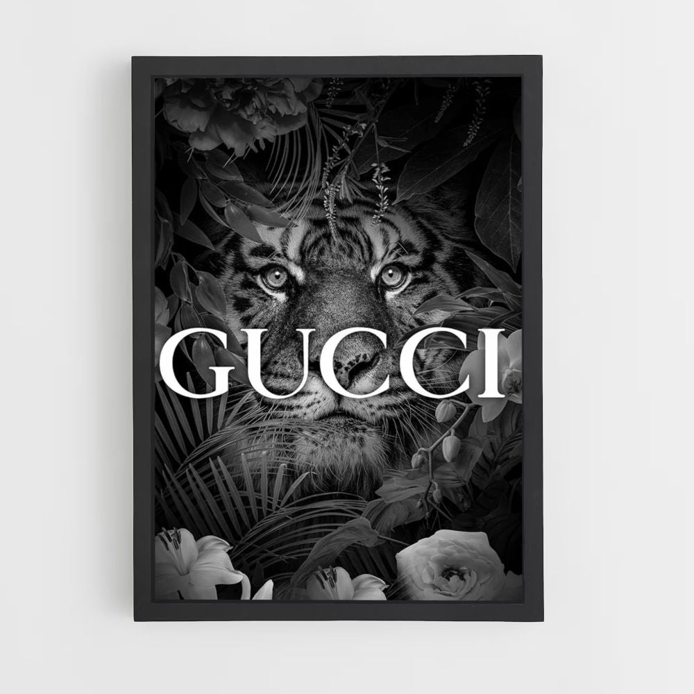 Poster della tigre di Gucci