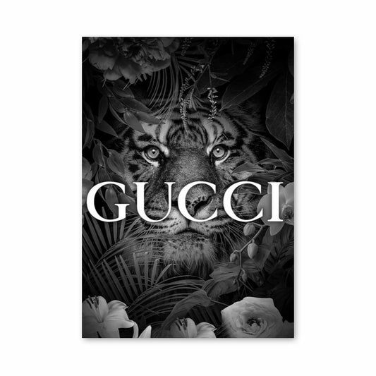 Poster della tigre di Gucci