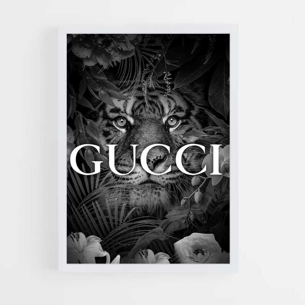 Poster della tigre di Gucci