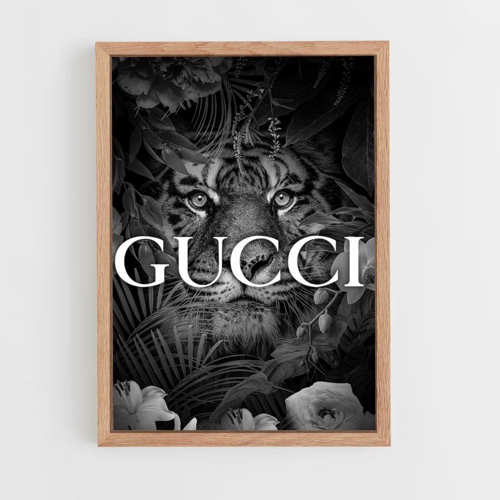 Poster della tigre di Gucci