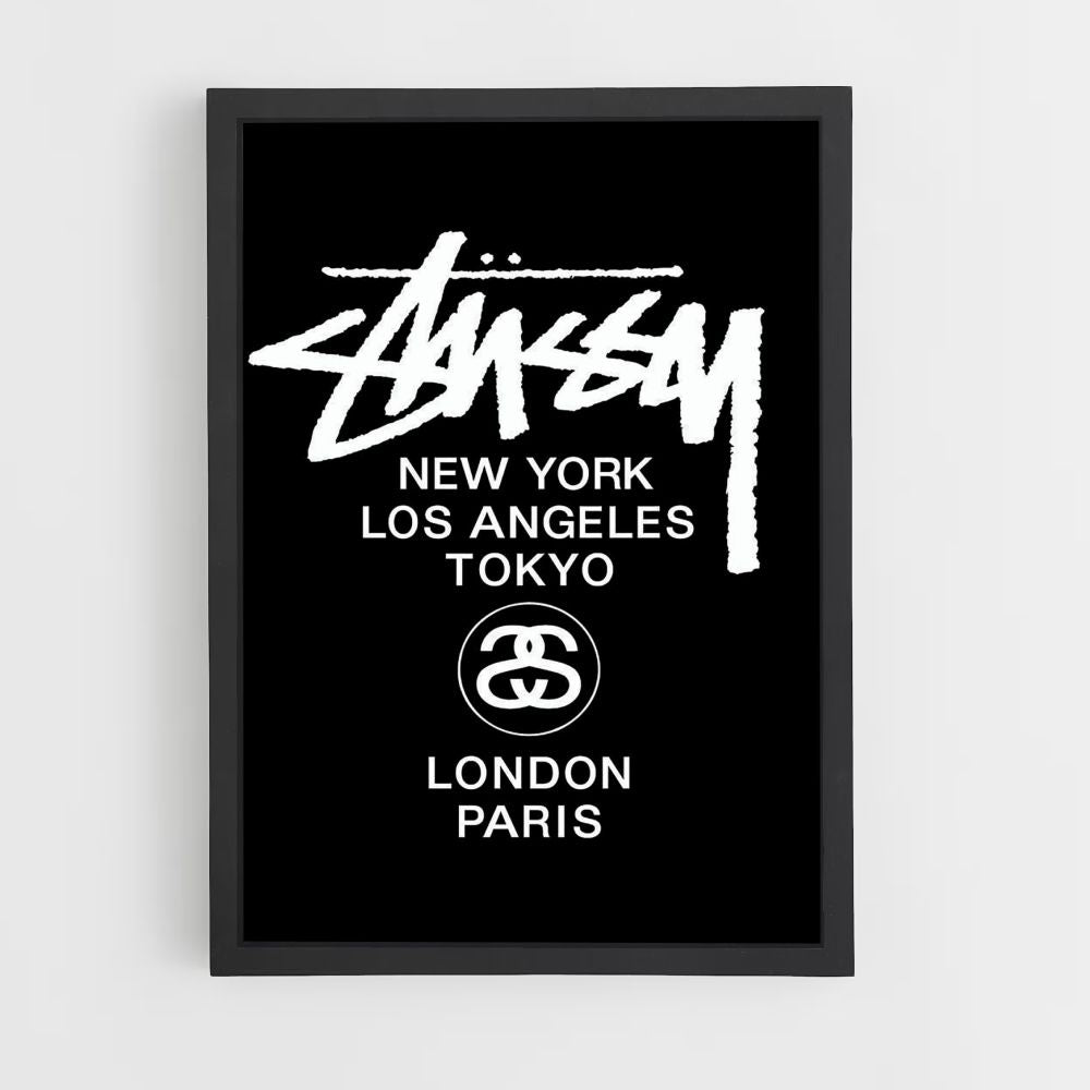 Poster Stussy Internazionale