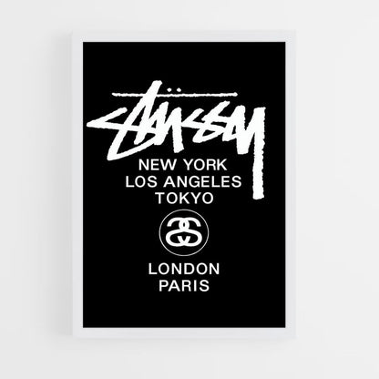 Poster Stussy Internazionale