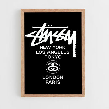 Poster Stussy Internazionale