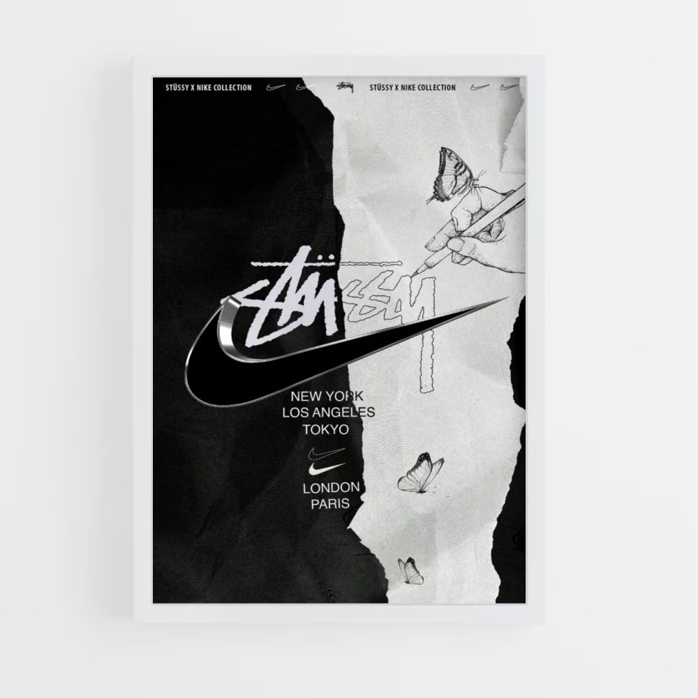 Poster Nike x Stussy