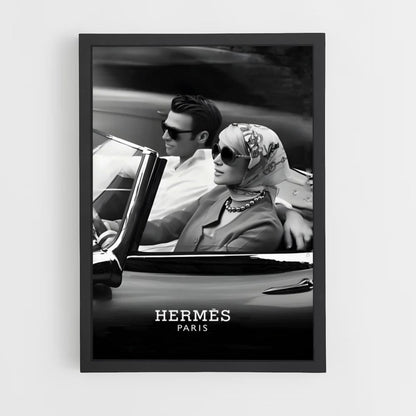 Poster Hermès Parigi Auto