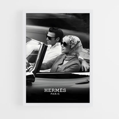 Poster Hermès Parigi Auto