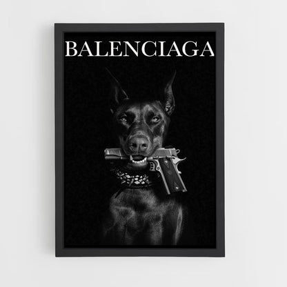 Poster Pistola Balenciaga