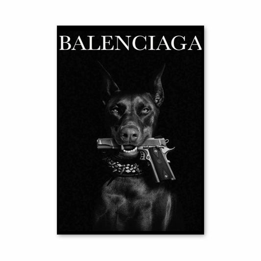 Poster Pistola Balenciaga