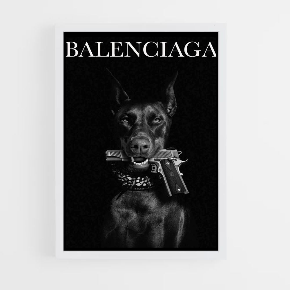 Poster Pistola Balenciaga